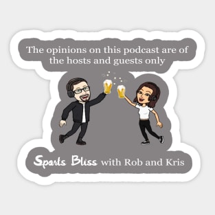 Cheers with Sports BLiss Sticker